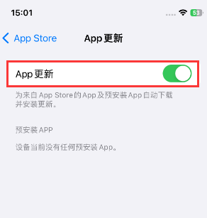 古镇镇苹果15维修中心如何让iPhone15APP自动更新